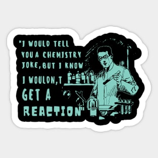 Scientist Joke Sticker